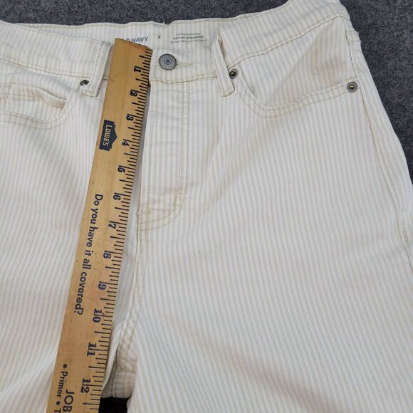 Old Navy Jeans Women's 6 Extra High Rise Sky Hi Straight Secret Smooth Pockets - Picture 9 of 16